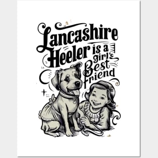 Lancashire Heeler is a girl's best friend Posters and Art